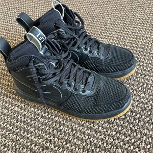 Nike Black High-Top Rain Boots